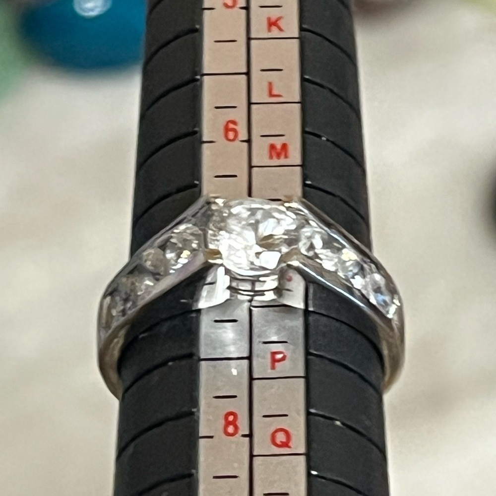 Channel Set Engagement Ring - Picture 12 of 16